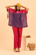 Purple & Pink Kaftan Set - Lamhe