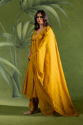 YELLOW RAAS KURTA WITH PANT