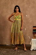 MINT GREEN GULZAR MIDI DRESS
