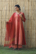 RED & PEACH TISSUE ROOH SET
