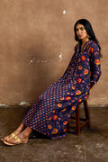 BLUE GULZAR TUNIC SET