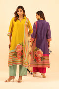 Mustard Yellow Top & Aqua Pant - Lamhe